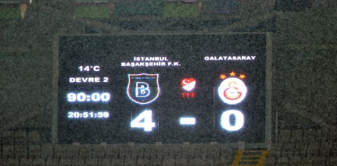 Galatasaray'ın 4-0'lık 6. yenilgisi Galatasaray'ın 4-0'lık 6. yenilgisi