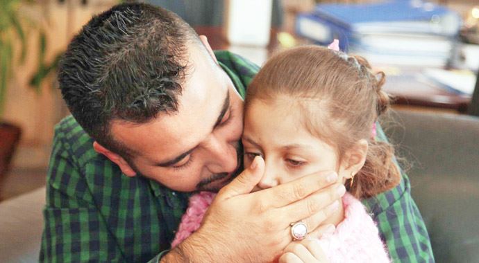 'Tıpkı kızım gibi kokuyorsun' 'Tıpkı kızım gibi kokuyorsun'