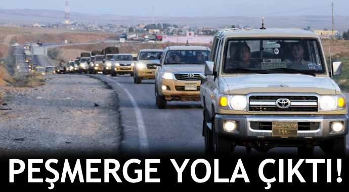 Peşmerge yola çıktı! Peşmerge yola çıktı!