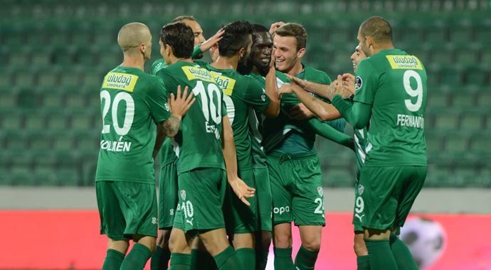 Bursaspor rahat turladı Bursaspor rahat turladı