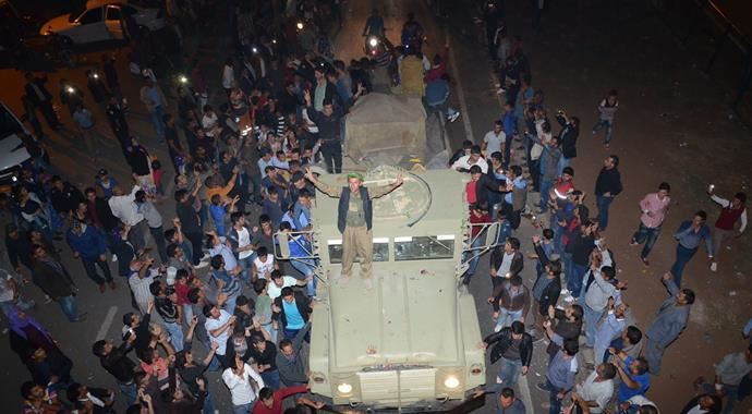 Peşmerge, Viranşehir&#039;e ulaştı