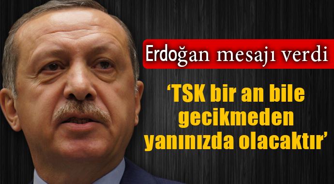 Erdoğan'dan Süleyman Şah mesajı Erdoğan'dan Süleyman Şah mesajı