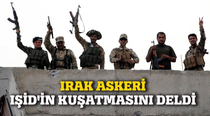 IŞİD'in 300 askere yönelik kuşatmasını deldiler IŞİD'in 300 askere yönelik kuşatmasını deldiler