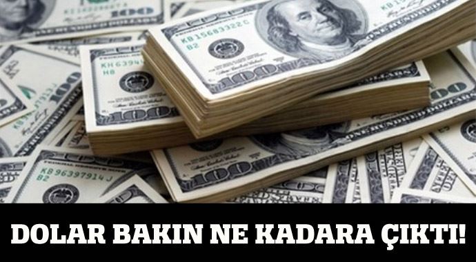 Dolar alev alev yanıyor, bakın ne kadar oldu! Dolar alev alev yanıyor, bakın ne kadar oldu!