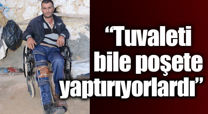 Tuvaleti bile poşete yaptırıyorlardı!