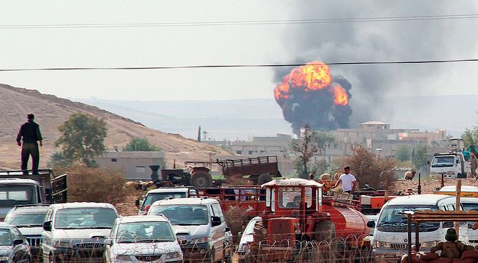 Kobani sokaklarında göğüs göğüse çatışma