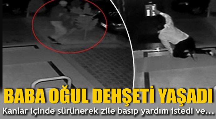Baba oğla kurşun yağdırdılar 