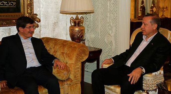 Davutoğlu&#039;ndan Erdoğan&#039;a bayram ziyareti