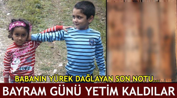 İntihar etmeden önce yürek dağlayan son not!