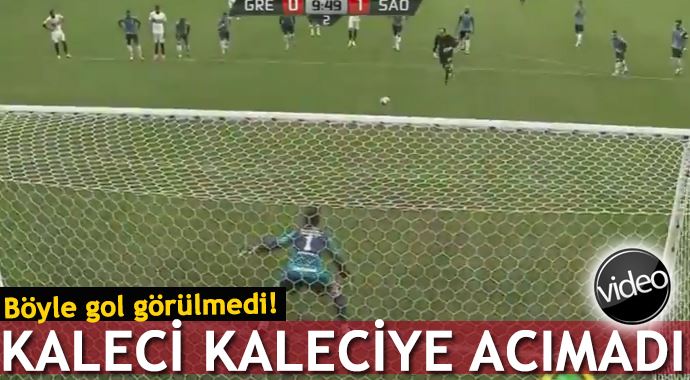Kaleci kaleciye acımadı