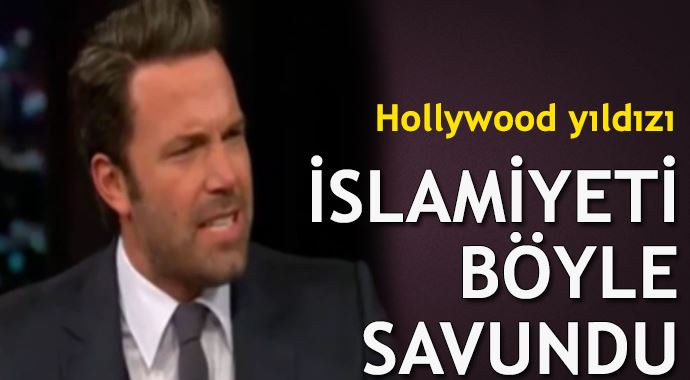 Ben Affleck, İslamiyeti böyle savundu! Ben Affleck, İslamiyeti böyle savundu!