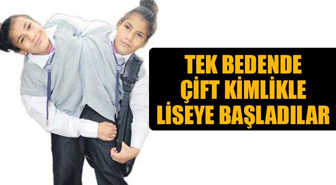 Tek bedende çift kimlikle liseye