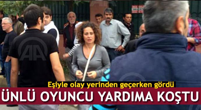 Esra Akkaya'yı şaşkına çeviren kaza! Esra Akkaya'yı şaşkına çeviren kaza!
