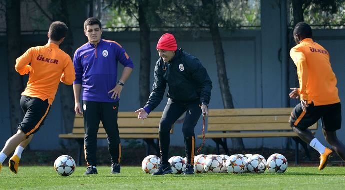 Galatasaray, Borussia Dortmund maçına hazırlanıyor