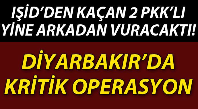 Suikast için Diyarbakır&#039;a gelen 2 PKK&#039;lı tutuklandı