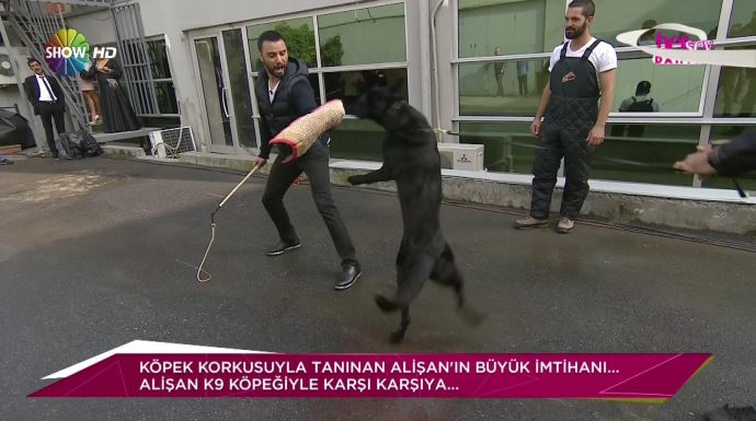 Alişan'ın K9'la imtihanı Alişan'ın K9'la imtihanı