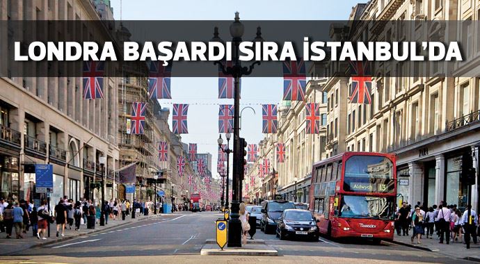 Londra başardı sıra İstanbul'da Londra başardı sıra İstanbul'da