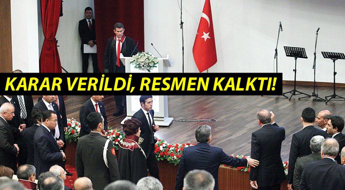 Yargıtay adli yıl açılış töreni kaldırıldı