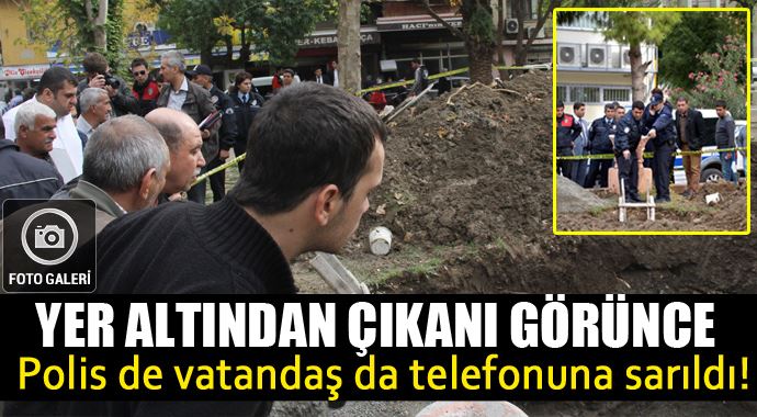 Doğalgaz çalışmasında ortaya çıktı, vatandaş şaştı kaldı! Doğalgaz çalışmasında ortaya çıktı, vatandaş şaştı kaldı!