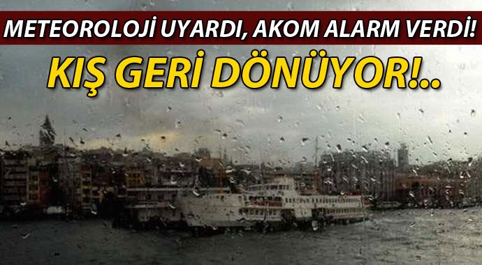 Meteorolojiden Marmara için kuvvetli yağış uyarısı
