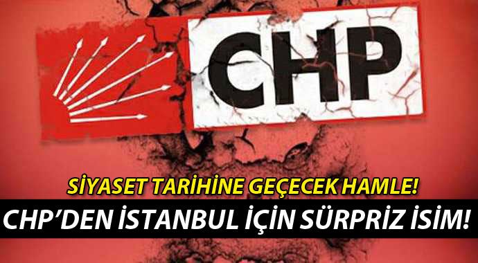 CHP'den siyaset tarihine geçecek hamle! CHP'den siyaset tarihine geçecek hamle!