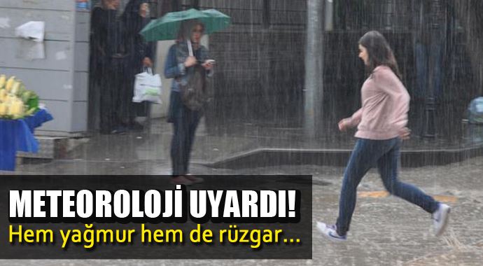 Meteoroloji uyardı, hem yağmur hem de fırtına geliyor! Meteoroloji uyardı, hem yağmur hem de fırtına geliyor!