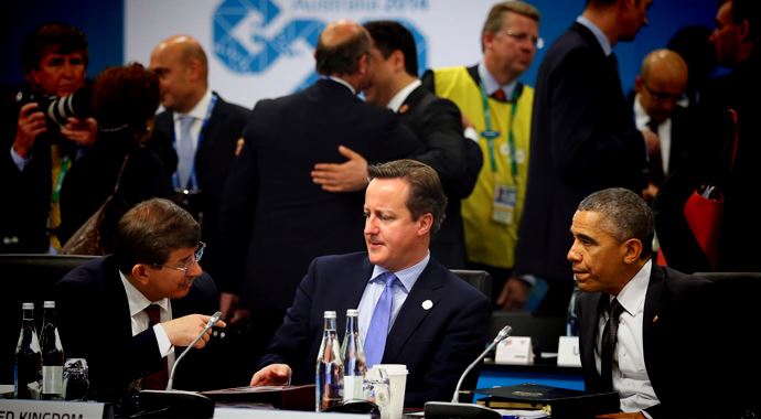 Davutoğlu, Obama ile görüştü! Davutoğlu, Obama ile görüştü!