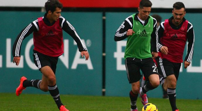 Beşiktaş'ta Kasımpaşa maçının hazırlıkları sürüyor Beşiktaş'ta Kasımpaşa maçının hazırlıkları sürüyor