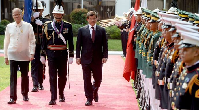 Başbakan Davutoğlu, Filipinler&#039;de