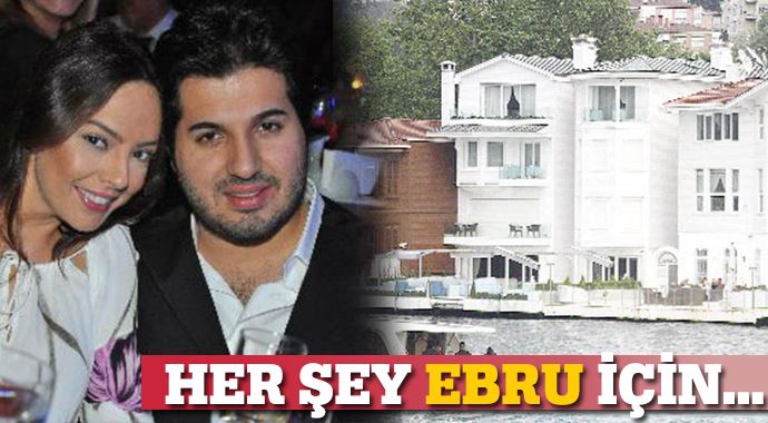 Rıza Zarrab, Ebru Gündeş için iskele yaptırdı! Rıza Zarrab, Ebru Gündeş için iskele yaptırdı!