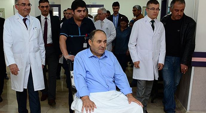 Bingöl Emniyet Müdürü taburcu edildi Bingöl Emniyet Müdürü taburcu edildi