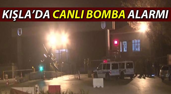 Ankara&#039;da canlı bomba alarmı