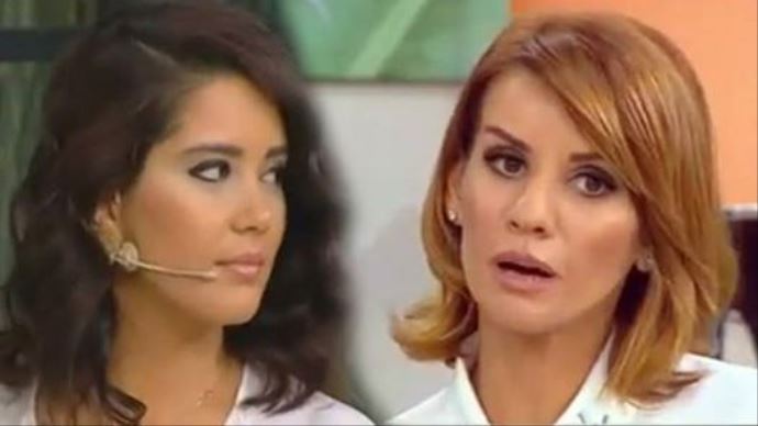 Esra Erol'un programında ilginç anlar... Esra Erol'un programında ilginç anlar...
