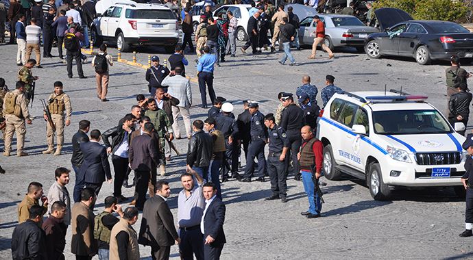 Erbil'deki saldırıda 1 Türk yaralandı! Erbil'deki saldırıda 1 Türk yaralandı!