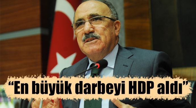 Beşir Atalay: "En büyük darbeyi HDP aldı" Beşir Atalay: "En büyük darbeyi HDP aldı"