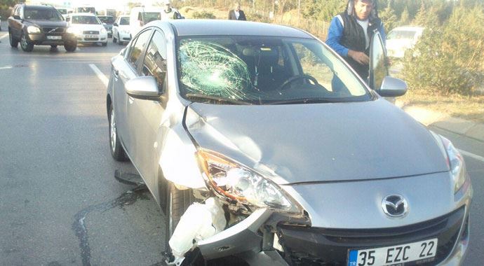 Motosiklet kazası: 1 ölü Motosiklet kazası: 1 ölü