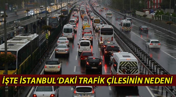 İstanbul trafiği neden yoğun? İşte sebebi... İstanbul trafiği neden yoğun? İşte sebebi...