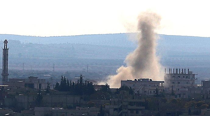 Kobani&#039;de şiddetli çatışma!