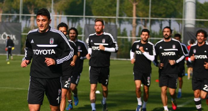 Beşiktaş taktik çalıştı
