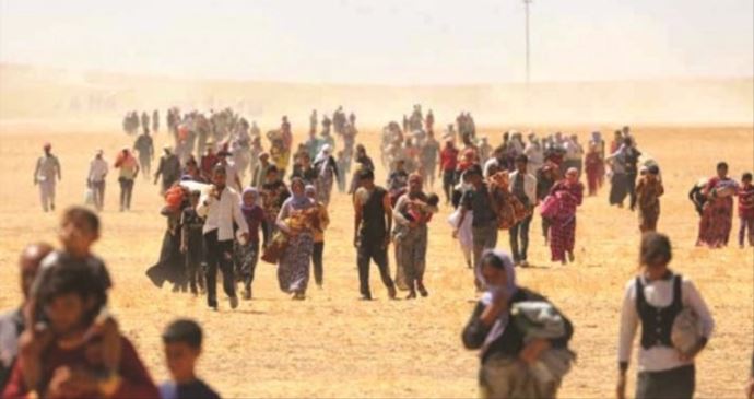 Irak&#039;ta 460 bin aile evini terketti!