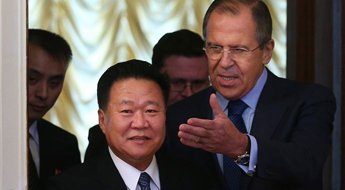 Lavrov, Kuzey Kore özel temsilcisiyle görüştü Lavrov, Kuzey Kore özel temsilcisiyle görüştü