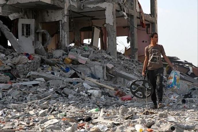 Gazze'de hasar tespit çalışmaları tamamlandı Gazze'de hasar tespit çalışmaları tamamlandı