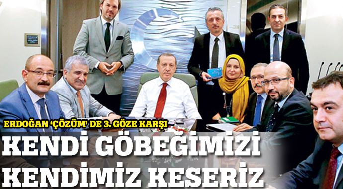 Cumhurbaşkanı '3 .göze' karşı: Kendi göbeğimizi keseriz Cumhurbaşkanı '3 .göze' karşı: Kendi göbeğimizi keseriz