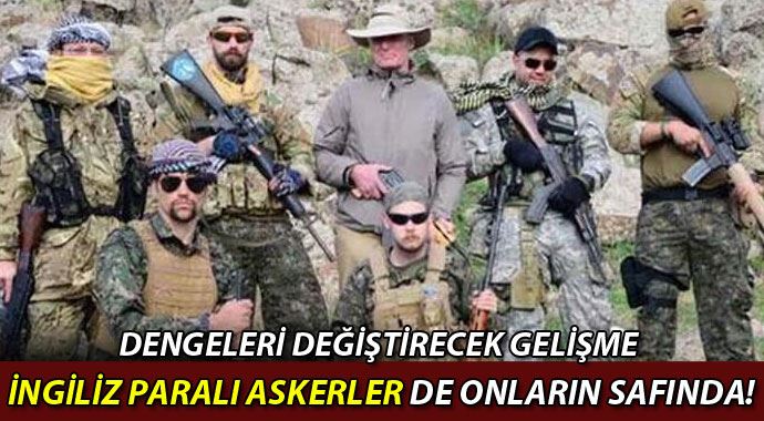 İngiliz paralı askerleri YPG'ye katıldı İngiliz paralı askerleri YPG'ye katıldı