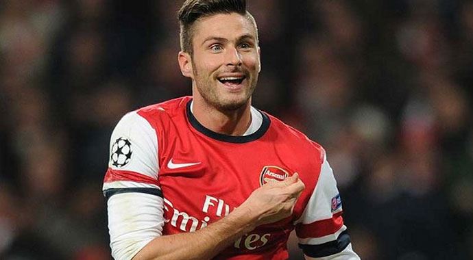 Galatasaray'a Giroud'an iyi haber Galatasaray'a Giroud'an iyi haber