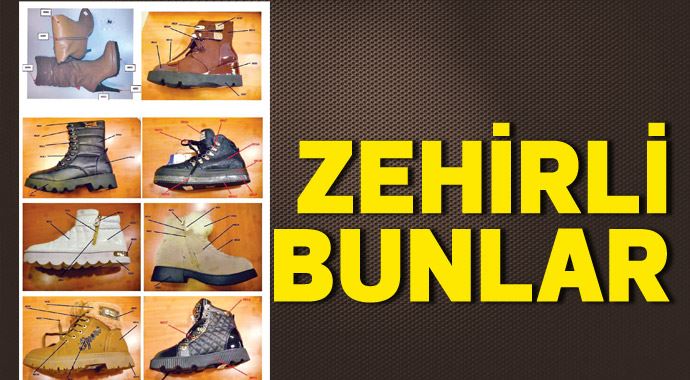 Zehirli ayakkabı paniği!
