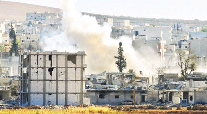 Kobani'de çatışmalar şiddetlendi! Kobani'de son durum Kobani'de çatışmalar şiddetlendi! Kobani'de son durum
