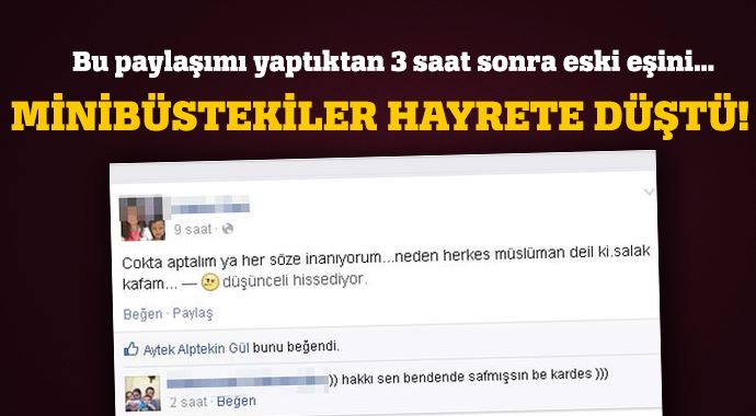 Eski eşe dehşet!