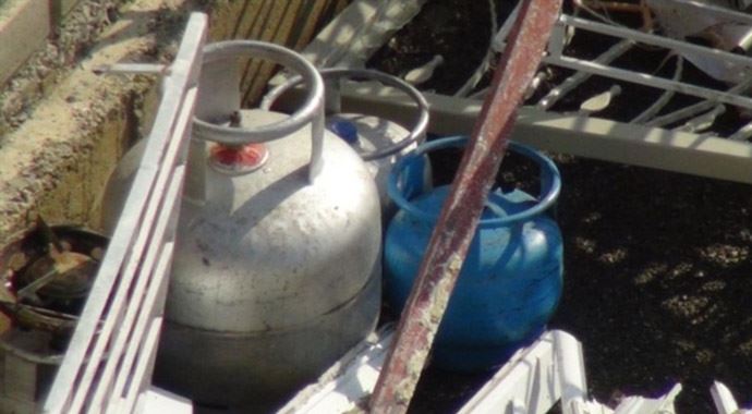 Gemide tüp patladı, 1 yaralı Gemide tüp patladı, 1 yaralı