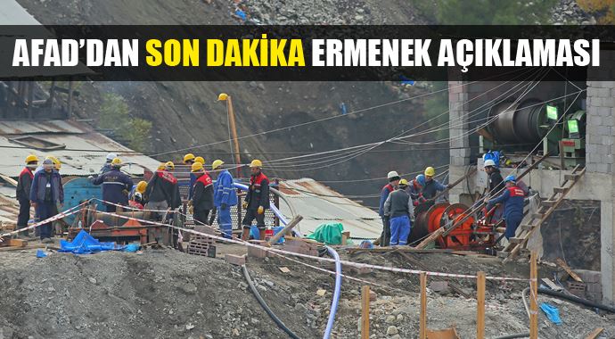 AFAD&#039;dan son dakika Ermenek açıklaması